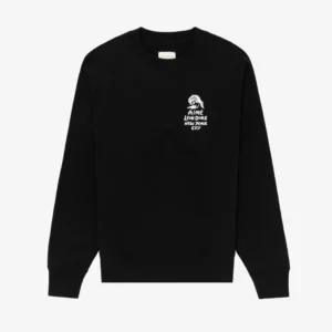Form Logo Crewneck Black Sweatshirt