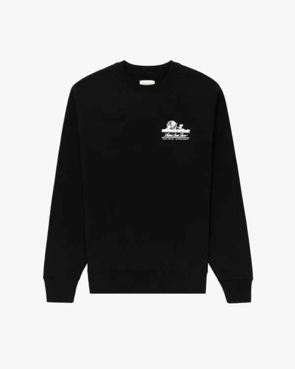 Unisphere Crewneck Black Sweatshirt