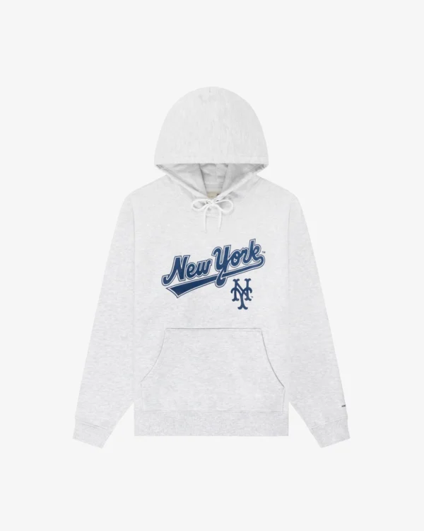 ALD - New York Mets Logo White Hoodie