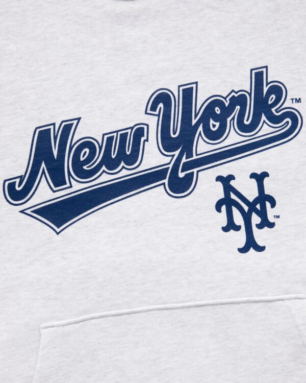 ALD - New York Mets Logo White Hoodie