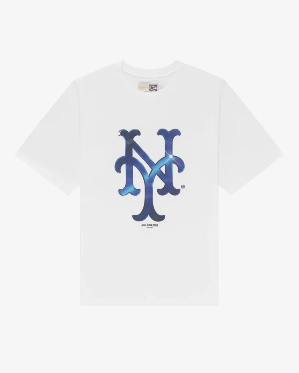 ALD - New York Mets Logo White Tee