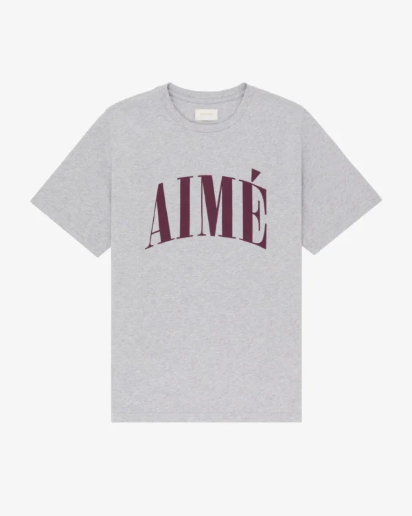 Aimé Slub Grey Tee