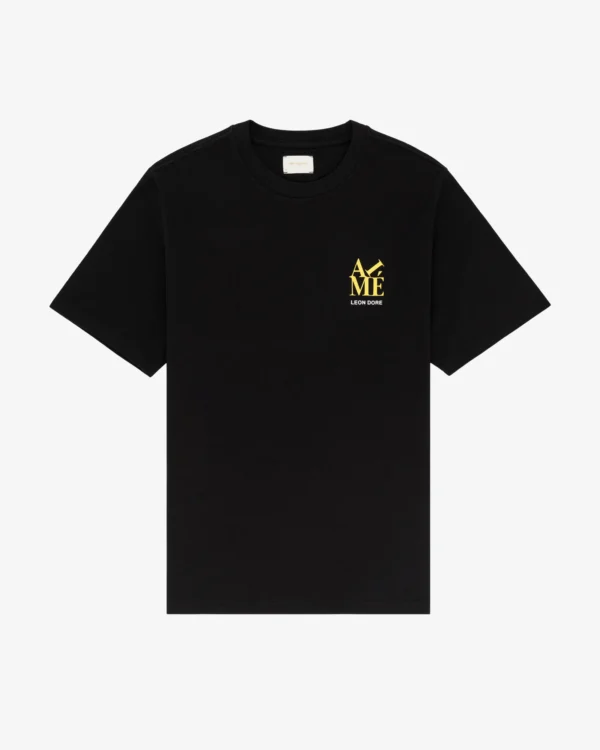 Block Logo Black Tee