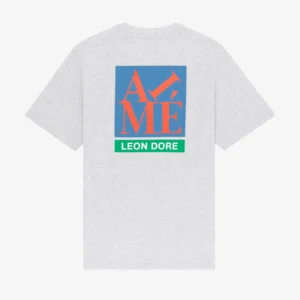 Block Logo Grey Tee