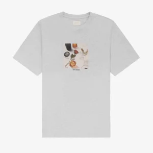 Dinner Scene Grey Tee