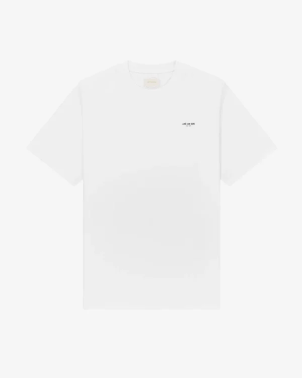 Micro Logo White Tee