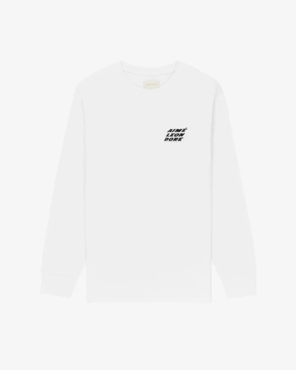 Transatlantic Long-Sleeve White Tee