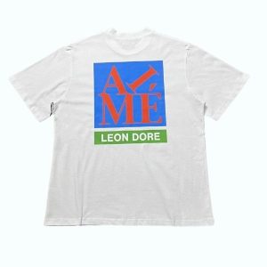 Aime Leon Dore Block Logo Tee White
