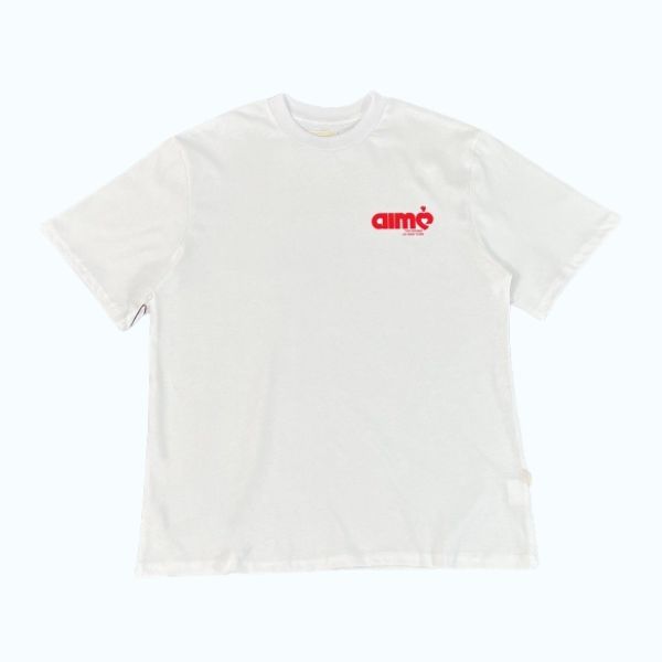 Aime Leon Dore Team Hockey Jersey White Coloured Tee Aime Leon Dore Team Hockey Jersey White Coloured Tee